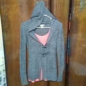 Arizona sweater and Mascara tank top.